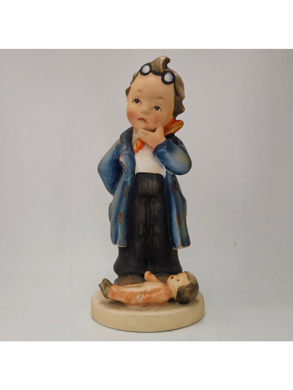Vintage Napco Little Doc Figurine Doctor Child Ceramic Figure Japan